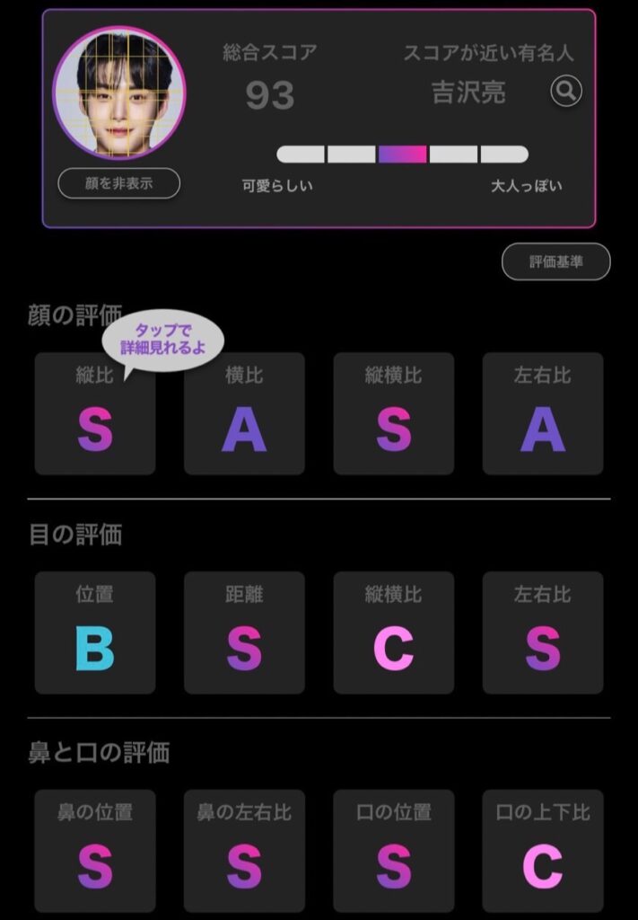 AI顔面偏差値が3位のzb1ジウン