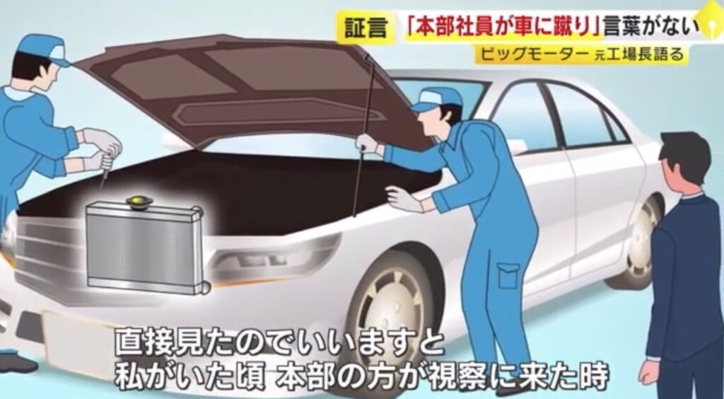 暴露されたビッグモーターの不祥事