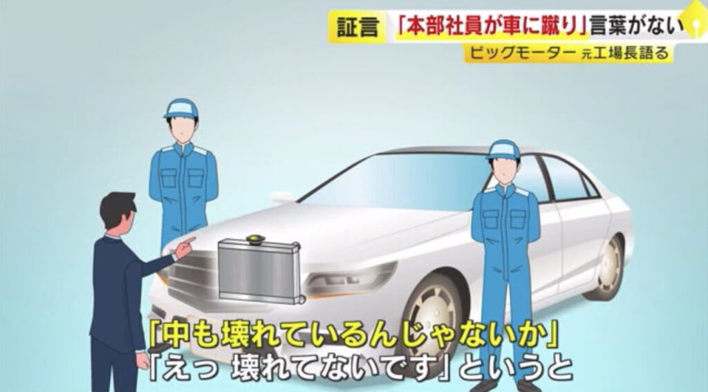 暴露されたビッグモーターの不祥事