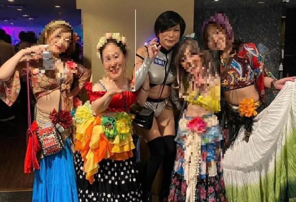 浦仁志の女装時の顔写真