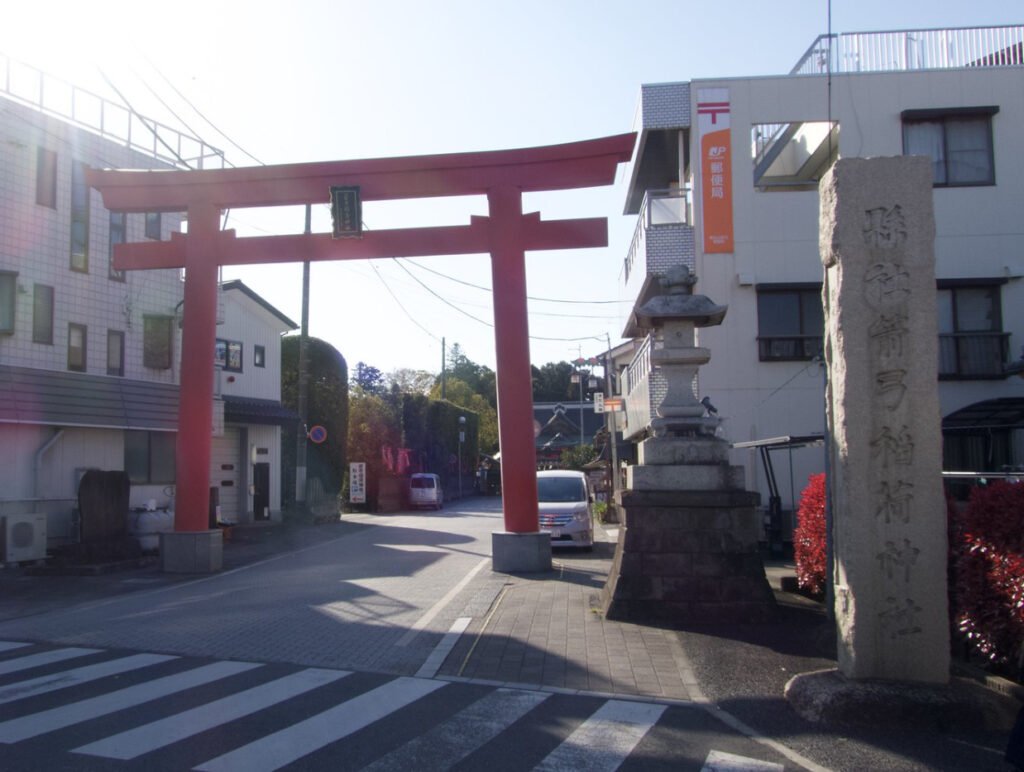 服部吉次が訪れた箭弓(やきゅう)神社