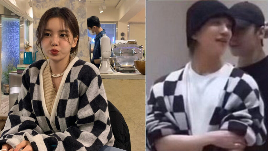 セブチのジョシュアと彼女との洋服の匂わせ