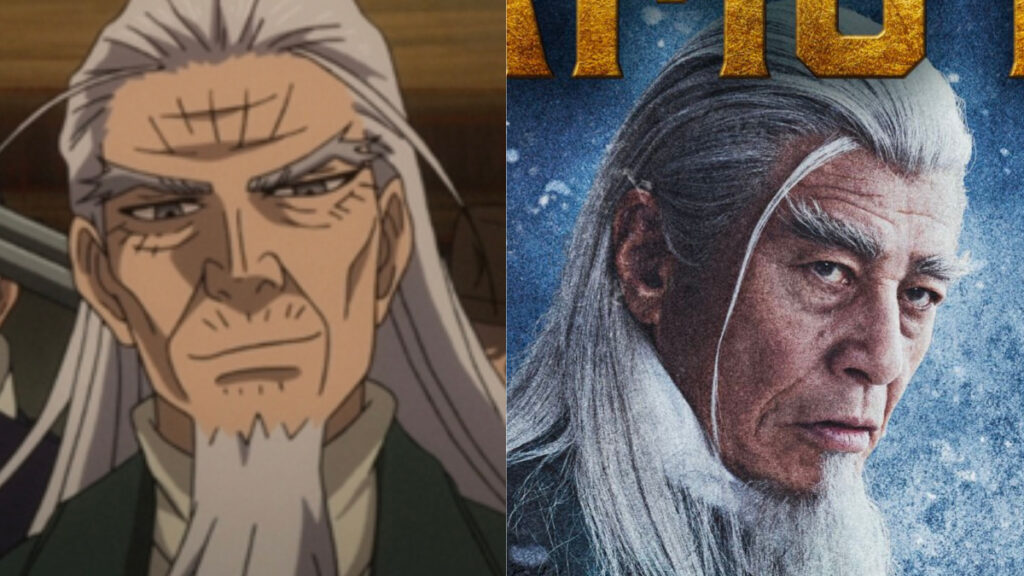 ゴールデンカムイの実写版舘ひろしと原作の比較