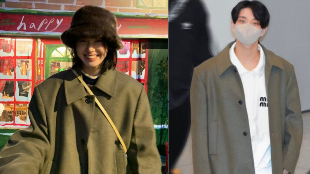 セブチのジョシュアと彼女との洋服の匂わせ