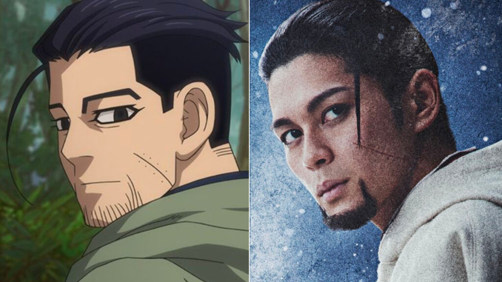 ゴールデンカムイの実写版眞栄田郷敦と原作の比較