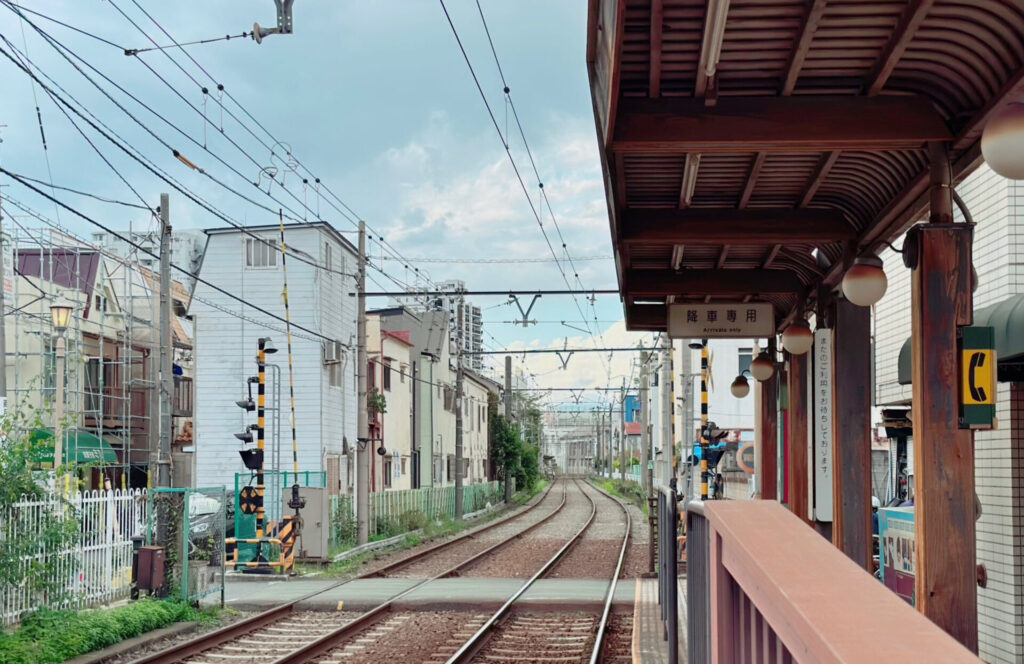 Netflixドラマ、イドゥナのロケ地の東京都の三ノ輪橋