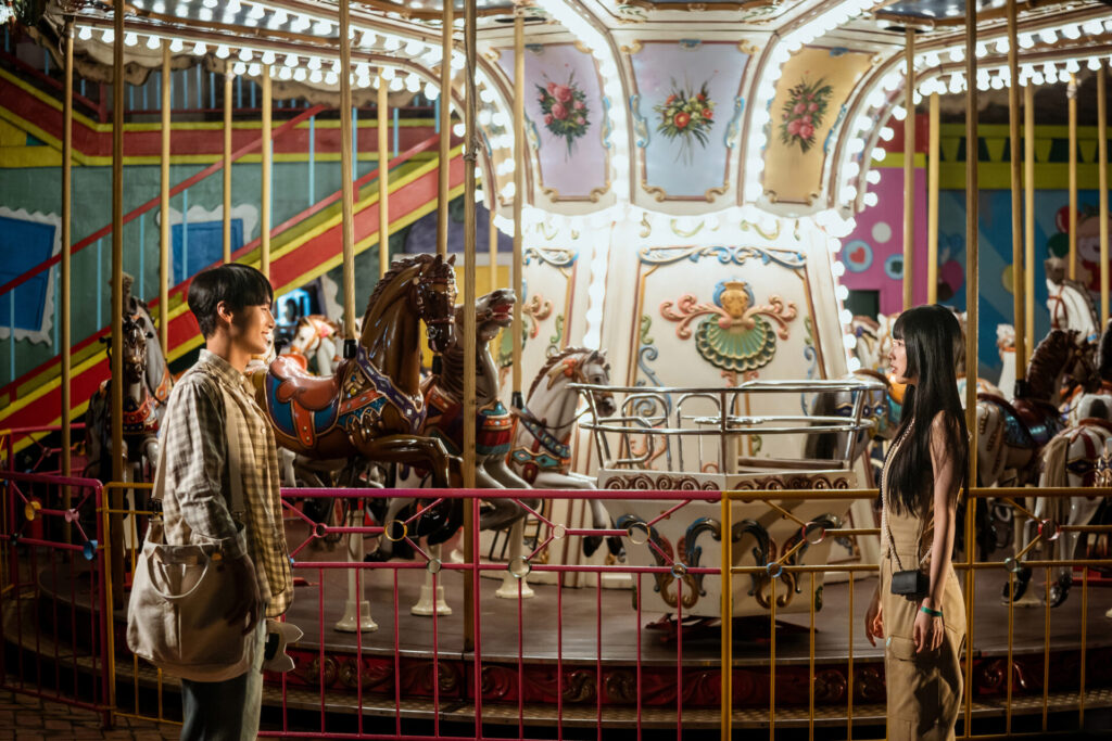 Netflixドラマ『イドゥナ』のウォンジュンとドゥナの対面シーン